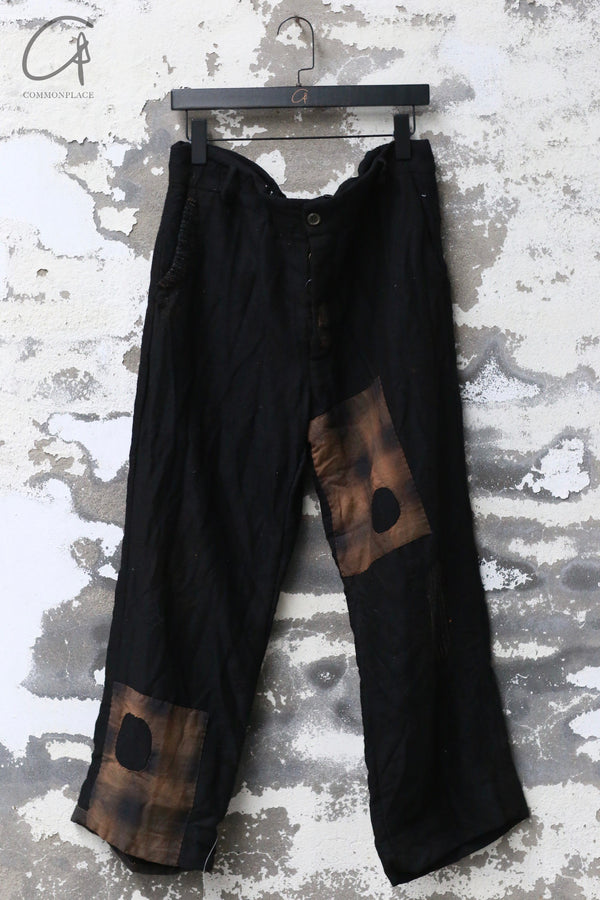 ARCHIVIO J.M.Ribot 24 Autumn/Winter Patchwork Pants AJM-PA19/NR/OLD-0 Black